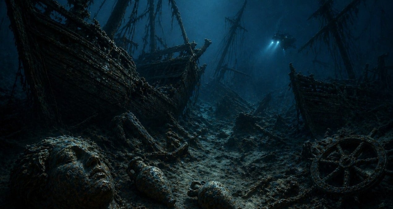 Suyun altında adeta zaman donmuş: Denizlerin kara kutusu keşfedildi