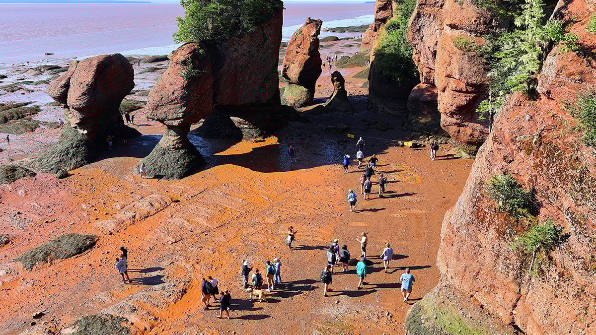 Günde iki kez kaybolan geçit