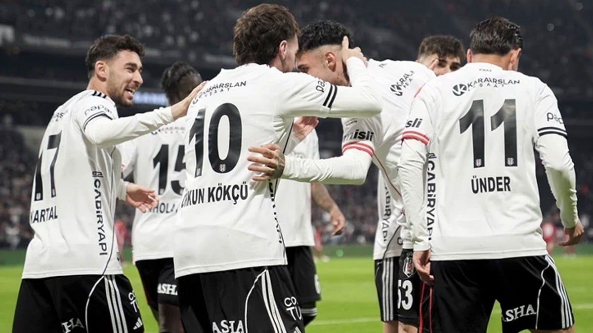 Beşiktaş 6 gollü maçta Antalyaspor'u devirdi