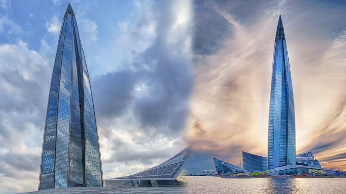 Bulutların üstünde inşa edildi: 49 saatte rekor kırıldı