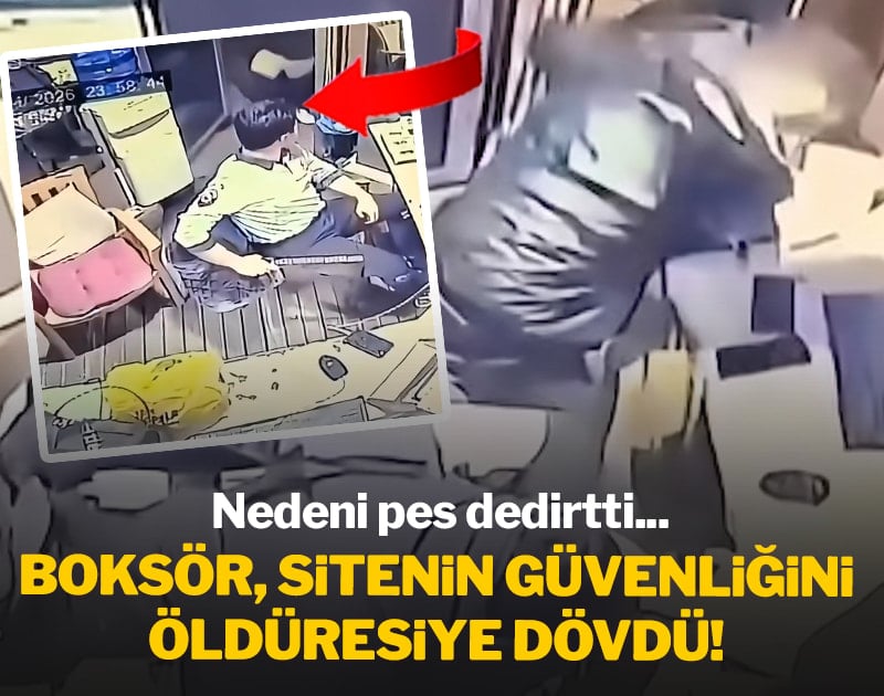 Boksör sitenin güvenliğini öldüresiye dövdü! Nedeni pes dedirtti