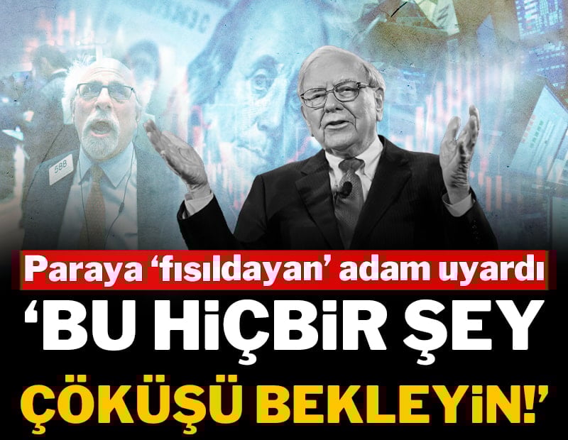 Para konusunda hiç yanılmayan milyarder Warren Buffett'tan piyasaya şok dalgası: "Bu hiçbir şey, asıl çöküşü bekleyin!"