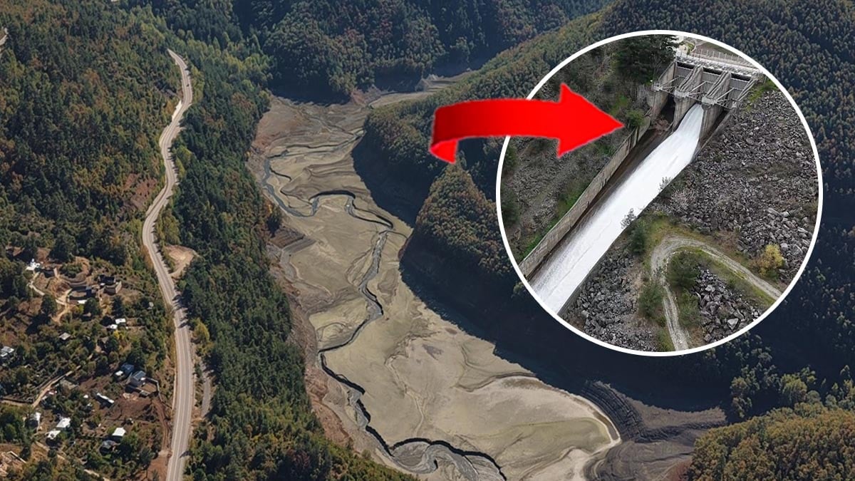 Yüzde '0' olarak ölçülen bir büyükşehrin barajları doldu kapaklar açıldı