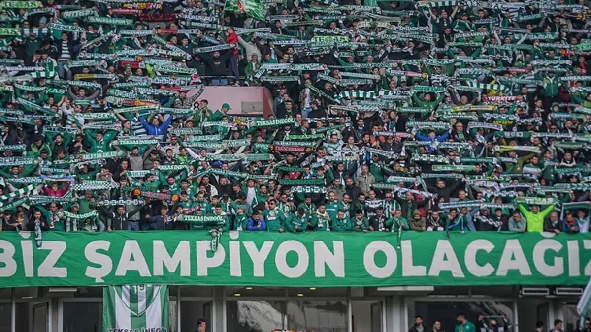 Bursaspor şampiyonluk maçına çıkıyor