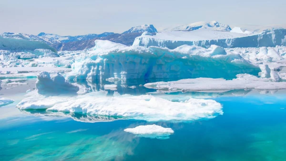 Buzulların 1300 metre altında sıcak bir dünya ortaya çıktı