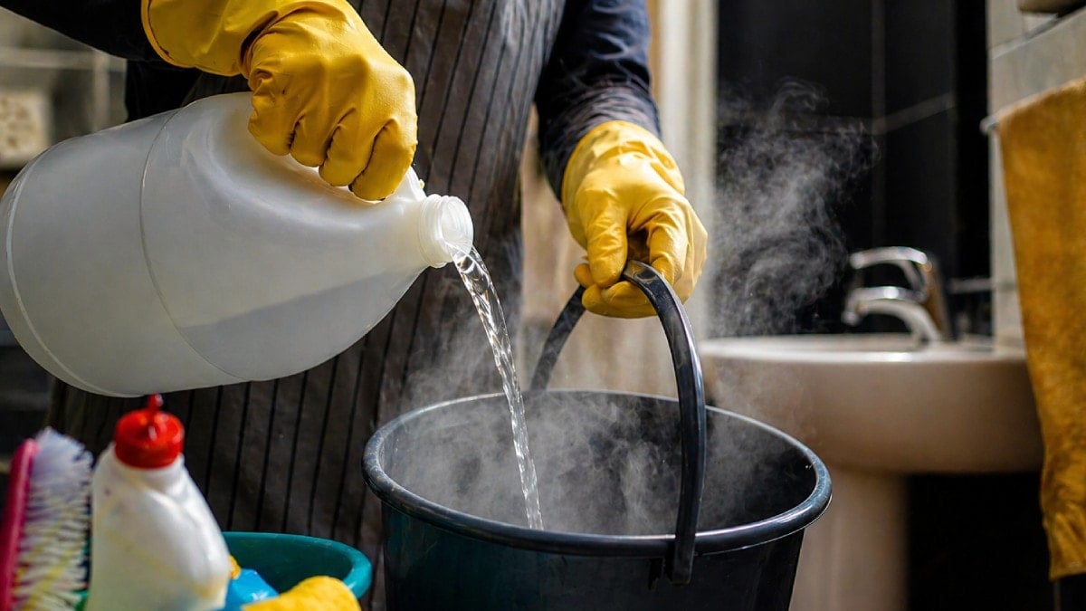 Çamaşır suyunu sıcak suyla karıştıran herkesi ilgilendiriyor