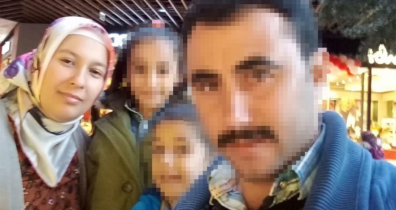 Çocukları anneannesine gönderip karısını öldürdü