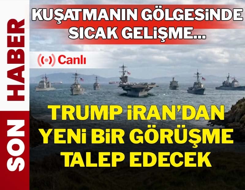 CANLI: ABD ablukaya başladı