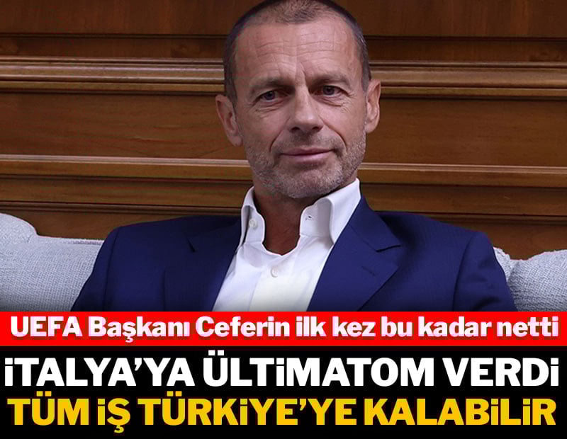 İtalya'ya ültimatom verdi tüm iş Türkiye'ye kalabilir