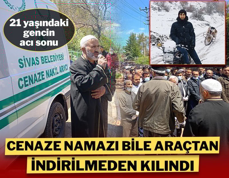 Cenaze namazı bile araçtan indirilmeden kılındı