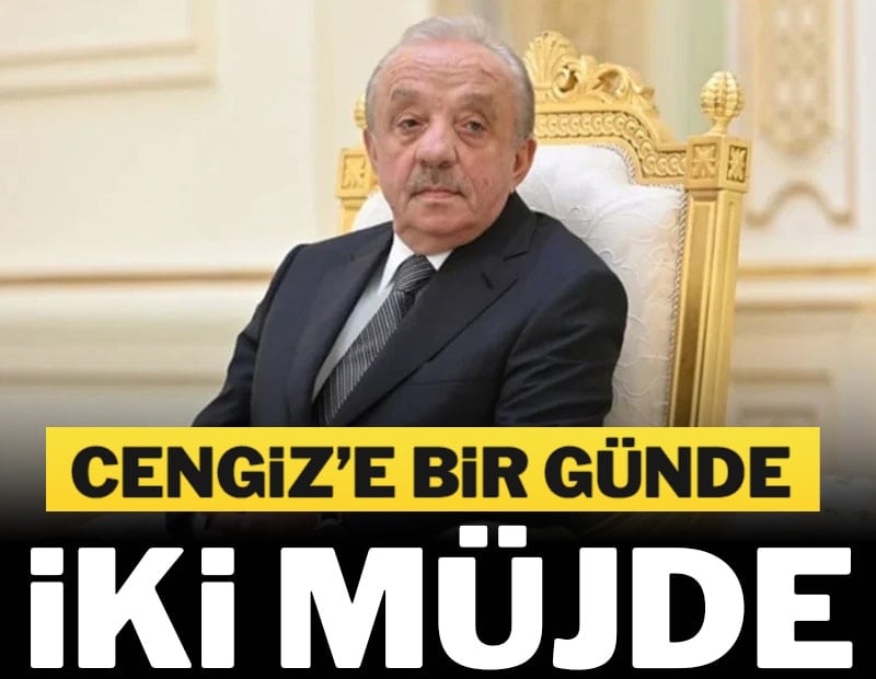Cengiz’e çifte müjde!