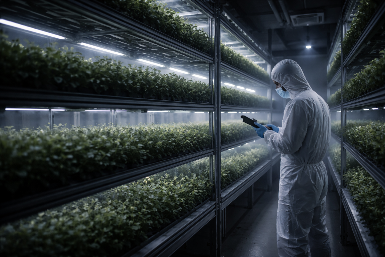 Ne toprak var ne güneş: 50 metrekarelik odada servet yetiştiriyor