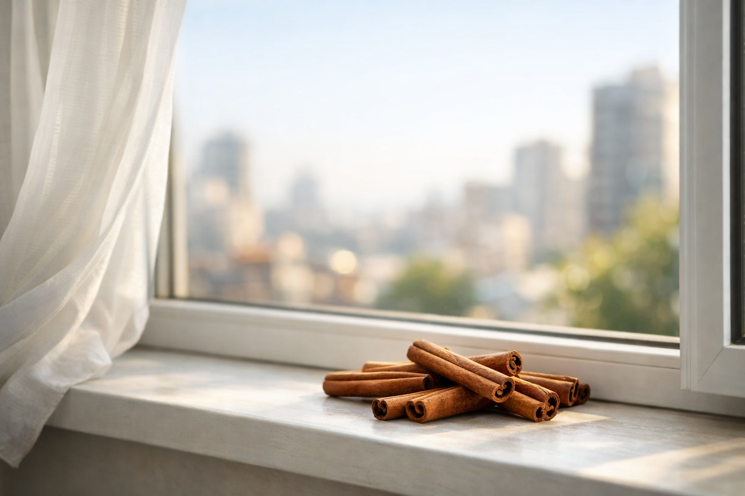 Herkes penceresinin önüne tarçın koymaya başladı