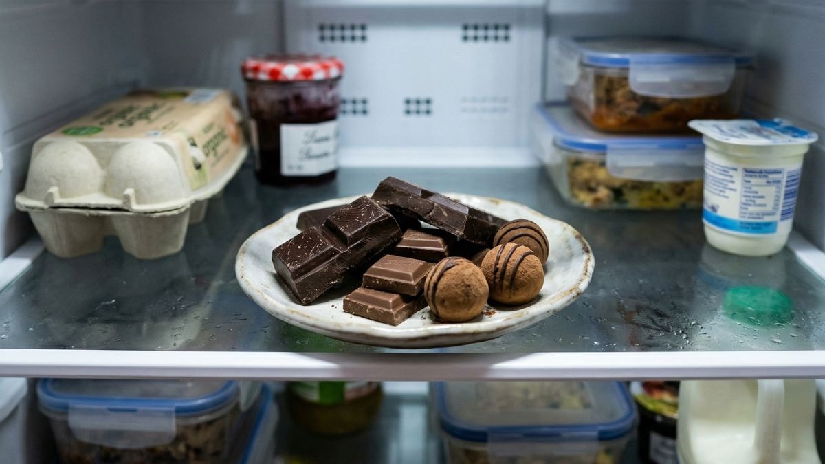 Çikolatayı buzdolabında saklayanlar yandı