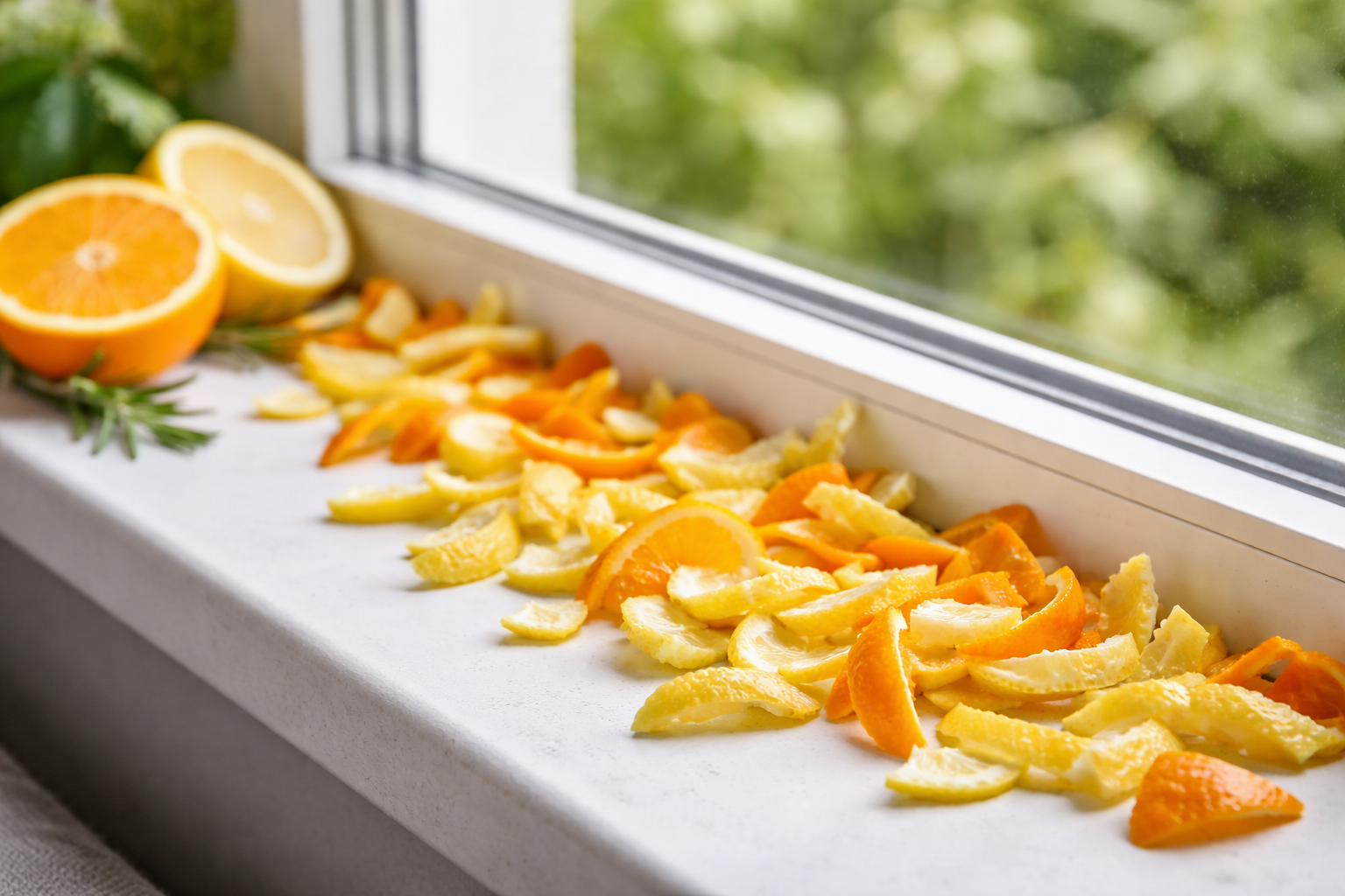 Hanelere nisan ayında pencere pervazlarına limon ve portakal kabuğu serpin çağrısı