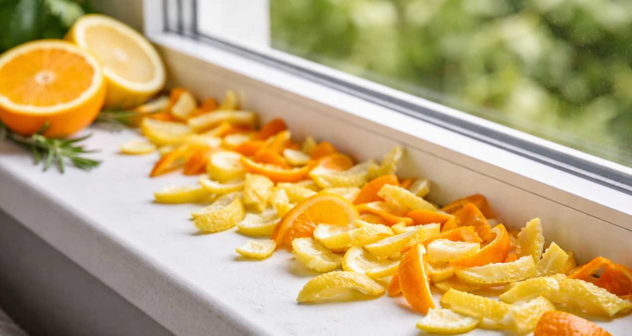 Hanelere nisan ayında pencere pervazlarına limon ve portakal kabuğu serpin çağrısı