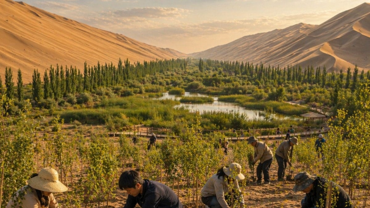 Kumlar her şeyi yutmak üzereydi: 20 yıllık mücadeleyle tekrar hayata döndü