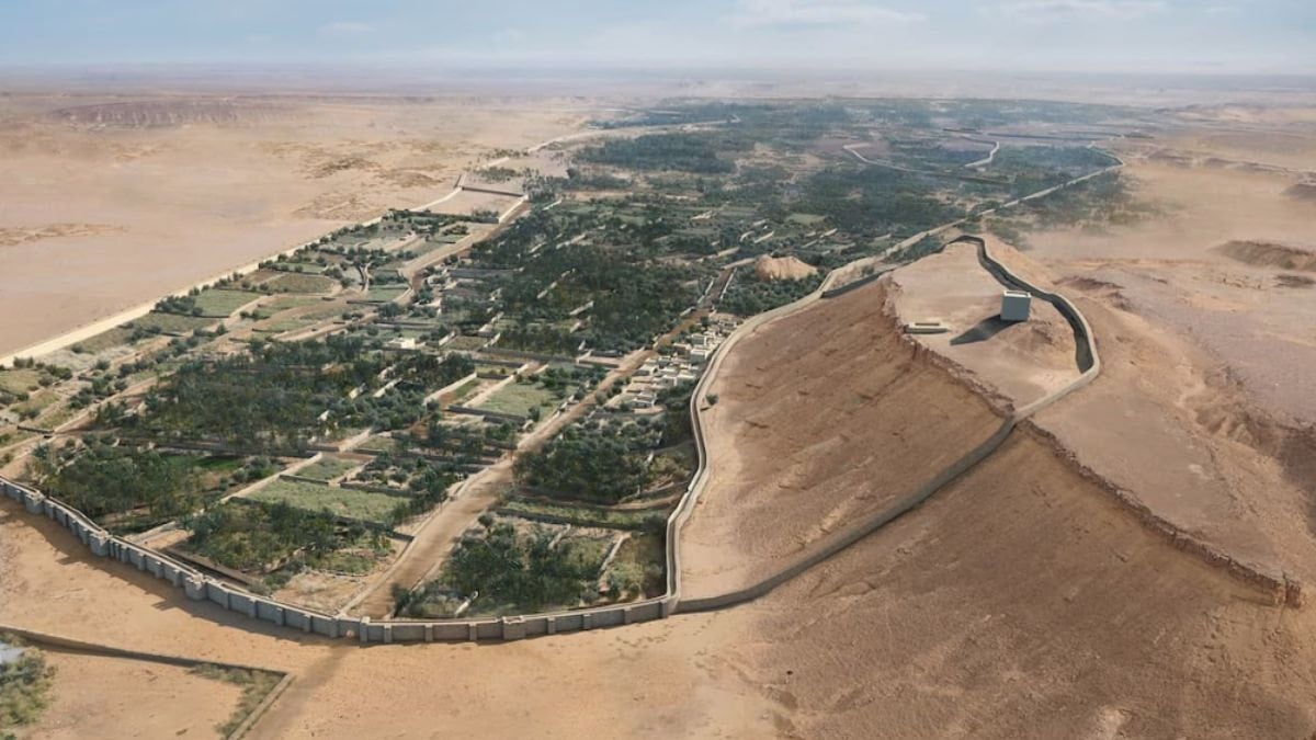 Çölün ortasındaki gizli şehir ortaya çıktı