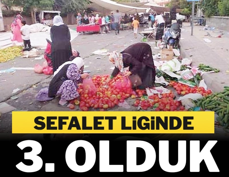 Sefalet Endeksi'nde dünyada üçüncüyüz