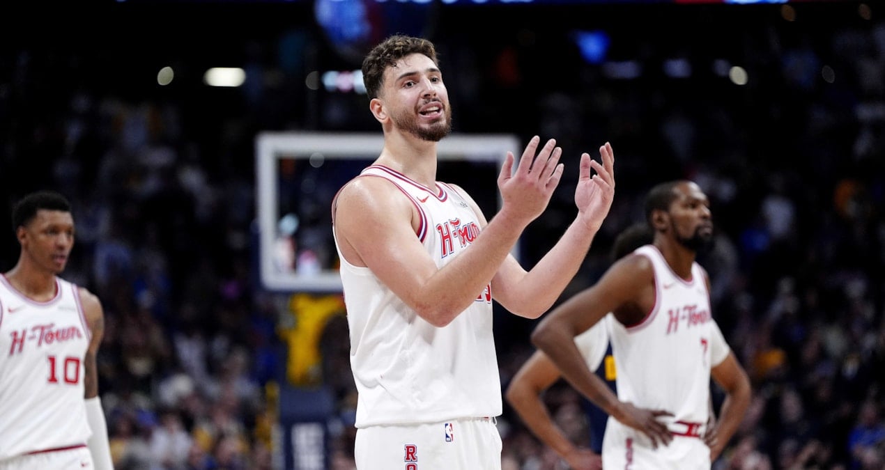 NBA'deki Türk gecesinde gülen Alperen Şengün