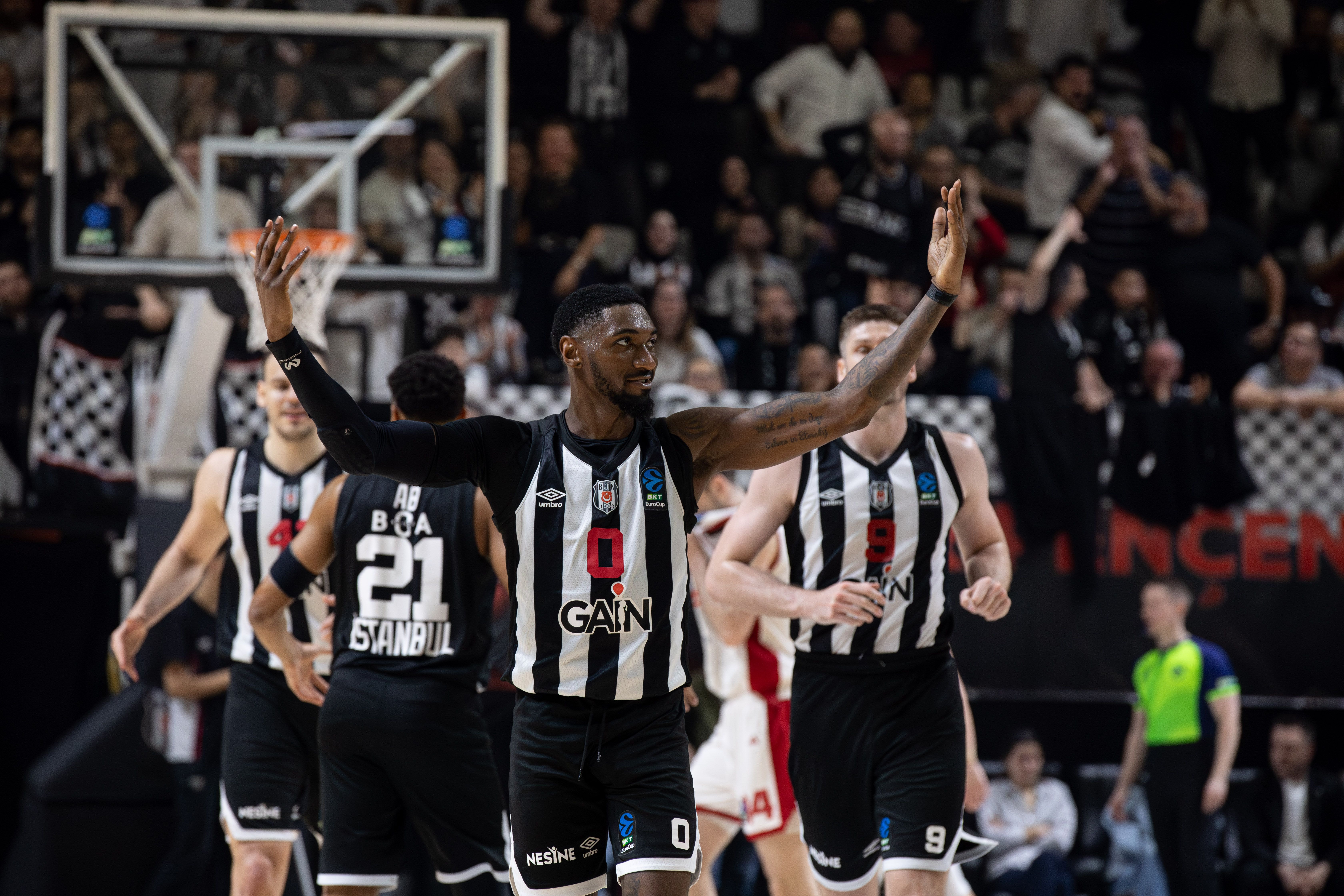 BKT EuroCup'ta ilk 5'e Türk takımları damga vurdu