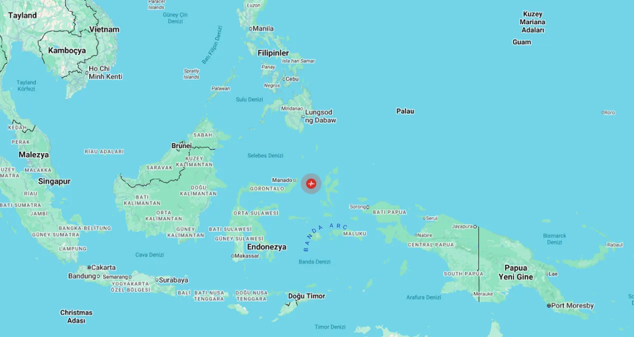 Endonezya'da 7.8 büyüklüğünde deprem