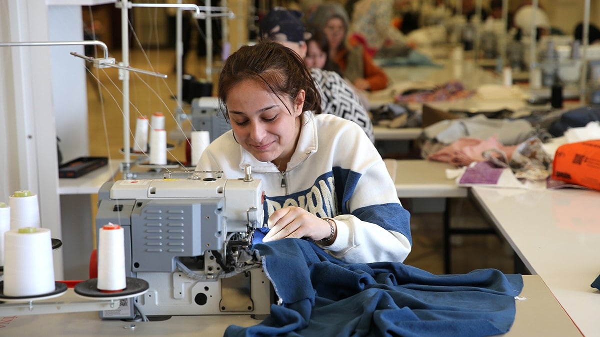 Japonya destek oldu, o ilçede kadınların yüzü güldü