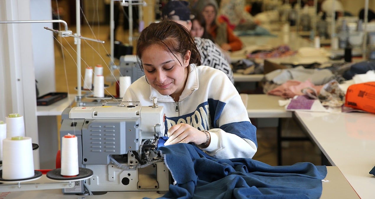 Japonya destek oldu, o ilçede kadınların yüzü güldü