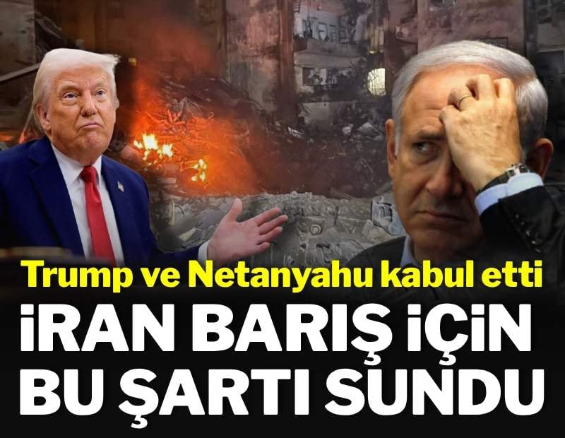 İran barış için tek şartını sundu, tüm dengeler değişti