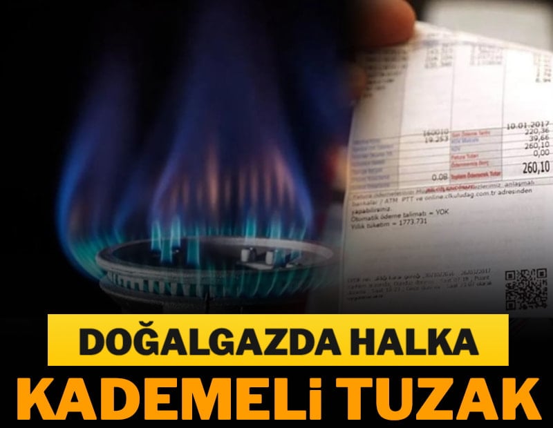 Doğalgazda halka kademeli tuzak