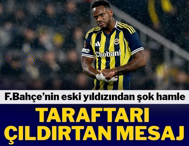 Fenerbahçe'nin eski yıldızından taraftarı çıldırtan mesaj