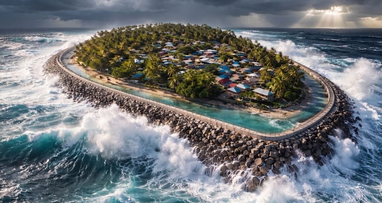 Sular adayı yutmasın diye dev duvar örecekler