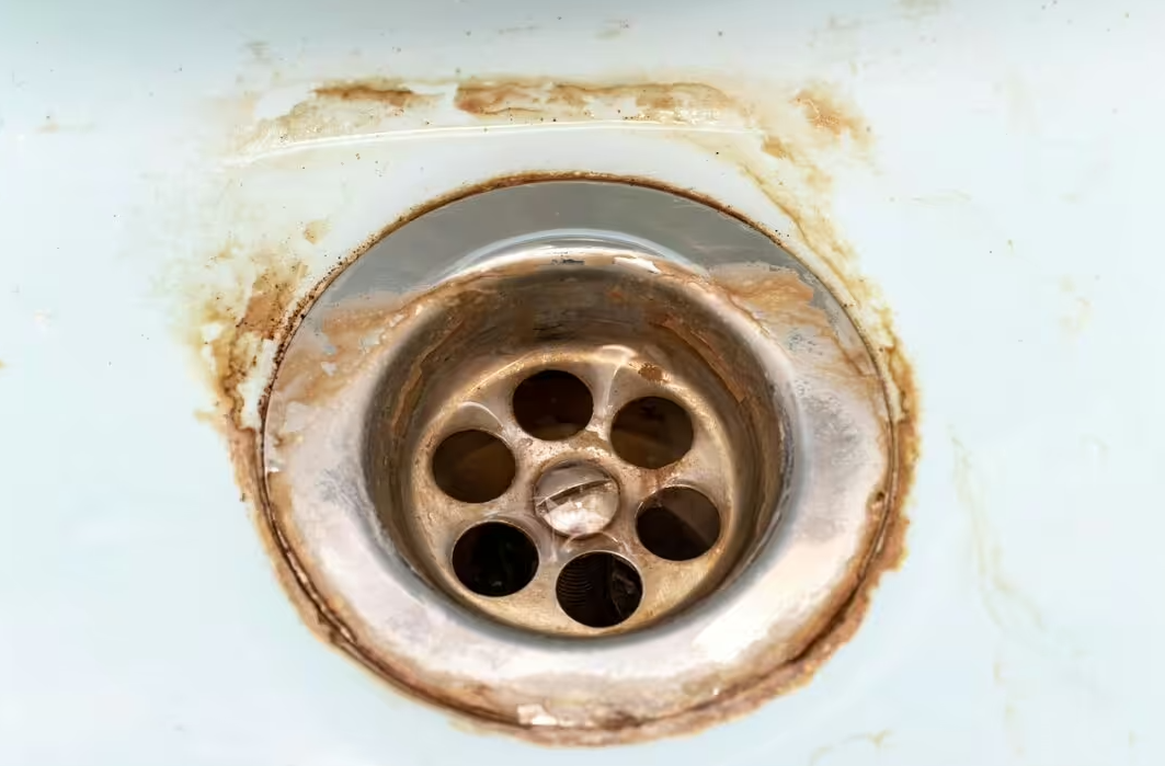 Kabartma tozu veya sirke değil: Bu yöntem lavabodaki pas ve kireç lekelerini anında söküyor