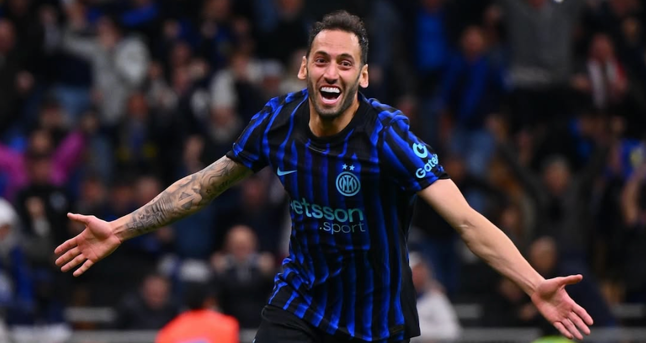 Hakan Çalhanoğlu resital yaptı! Tek başına maçı kazandı