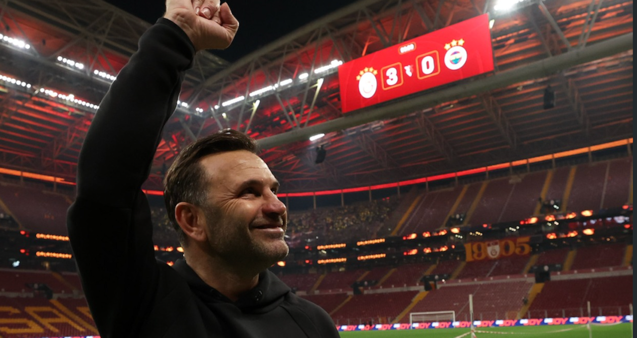 Ben tek siz hepiniz! Galatasaray’ın hocası Okan Buruk, rakiplerine veda mektubu yazdırıyor