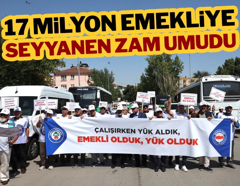 Emekliye 22 bin lira zam umudu doğdu