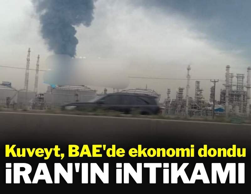 İran ABD'nin vurduğu köprünün intikamını alıyor: Dev gaz rafinerisi işlevsiz hale geldi