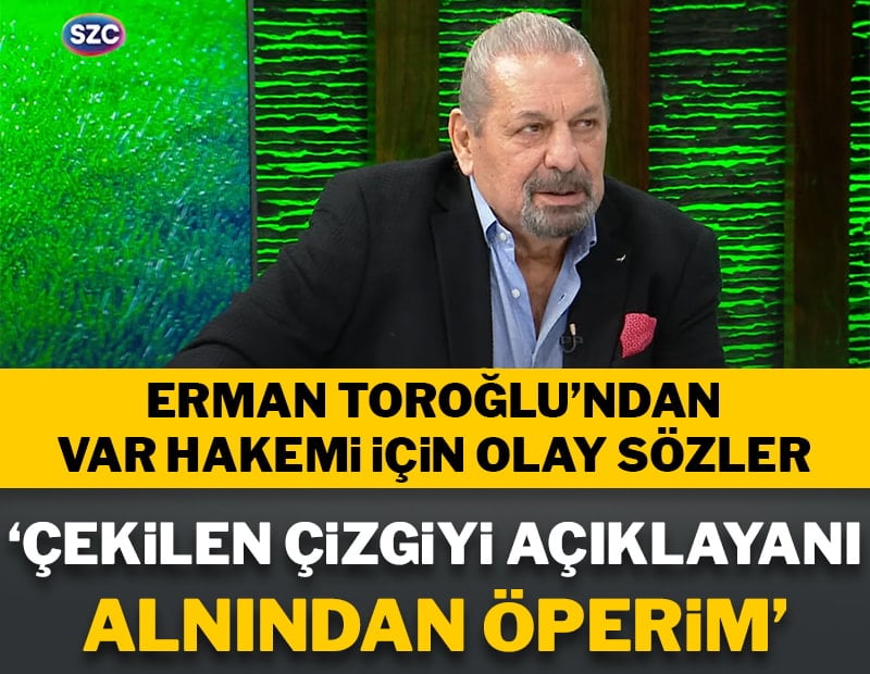 Erman Toroğlu, Gençlerbirliği - Galatasaray maçını SÖZCÜ TV'de yorumluyor