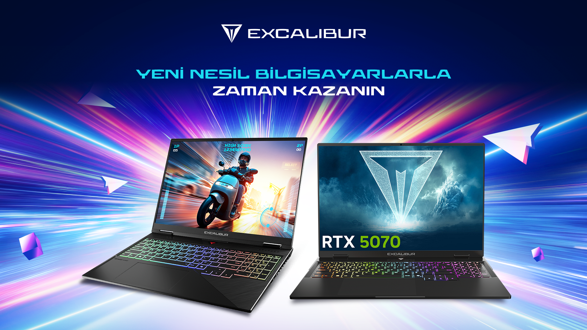 Yeni nesil Excalibur bilgisayarlarla zaman kazanın