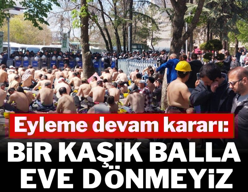 1 parmak bal çaldılar, biz hakkımızı istiyoruz