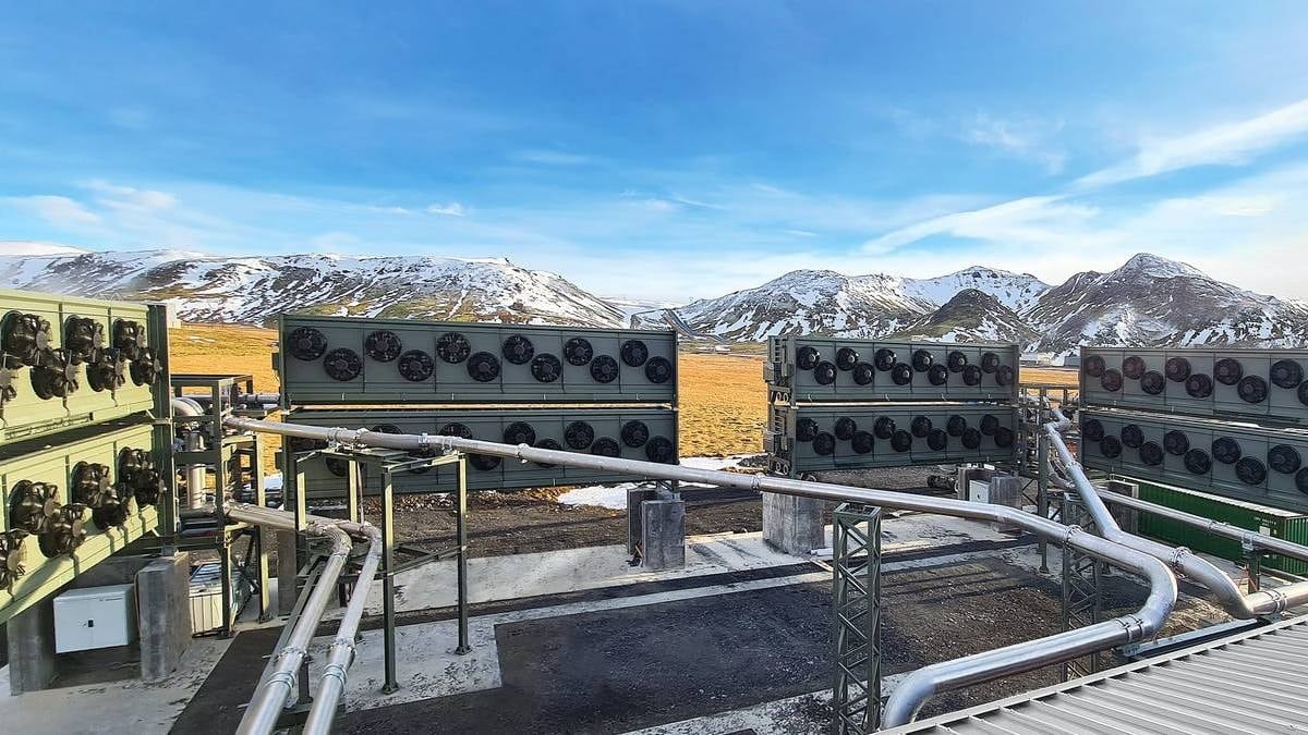 Dünyanın en büyük fanı: Kirli havayı anında taşa çeviriyor