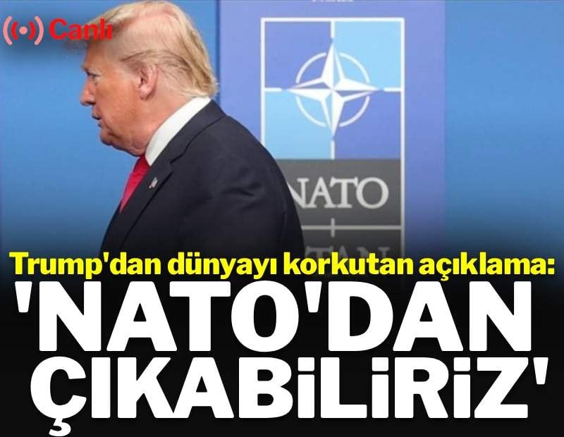 Trump: 'NATO'dan çıkabiliriz' | Savaş'ta 33'üncü gün