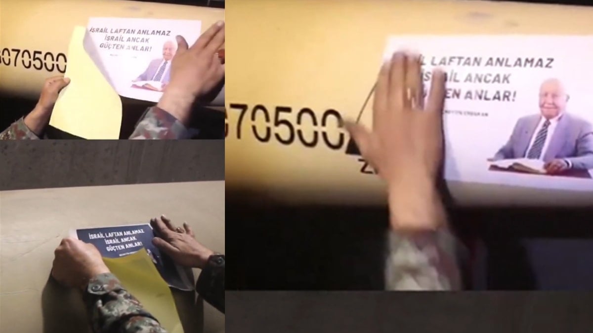 İran, Necmettin Erbakan'ın o sözlerini füzelere yapıştırdı, İsrail'e fırlattı