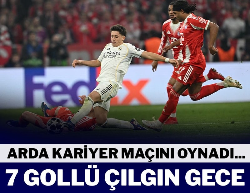 Arda Güler'in müthiş performansı Real Madrid'e yetmedi