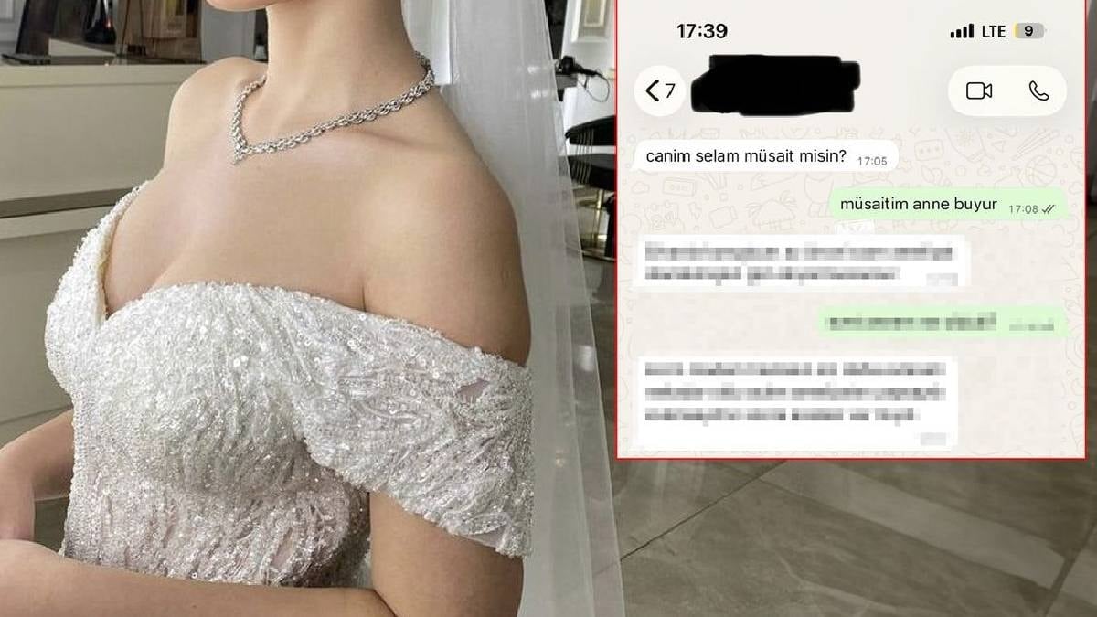 Yeni evli geline kaynanasından skandal mesaj