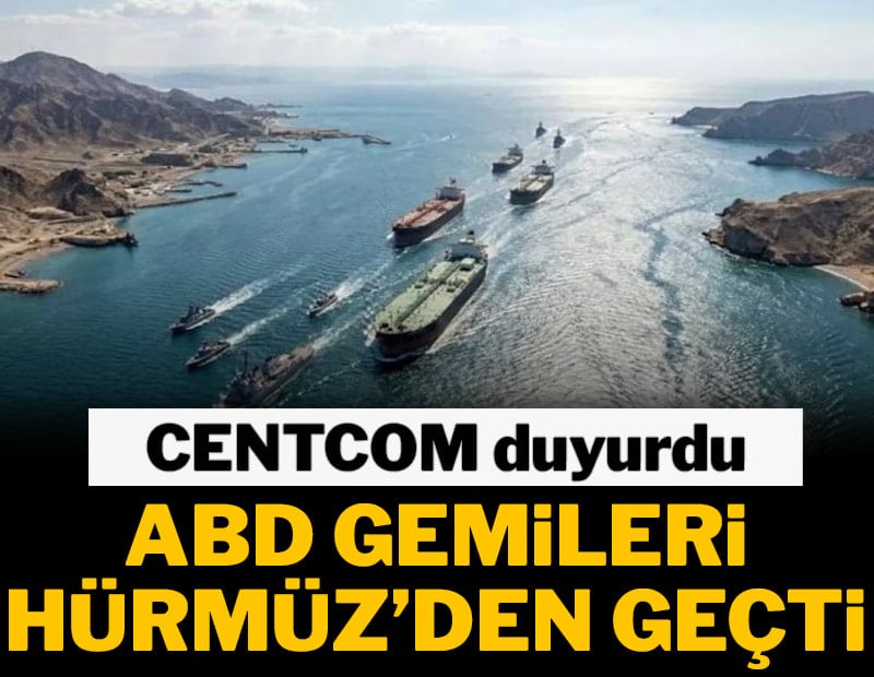 ABD Hürmüz'de mayın temizlemeye başladı