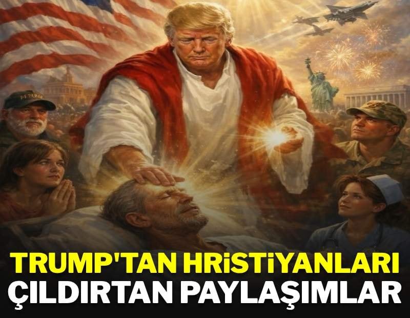 Trump'tan Hristiyanları öfkelendiren paylaşımlar