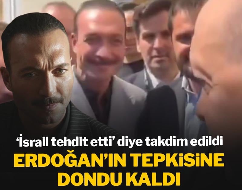 'İsrail tehdit etti' diye takdim edildi... Erdoğan'ın tepkisine dondu kaldı
