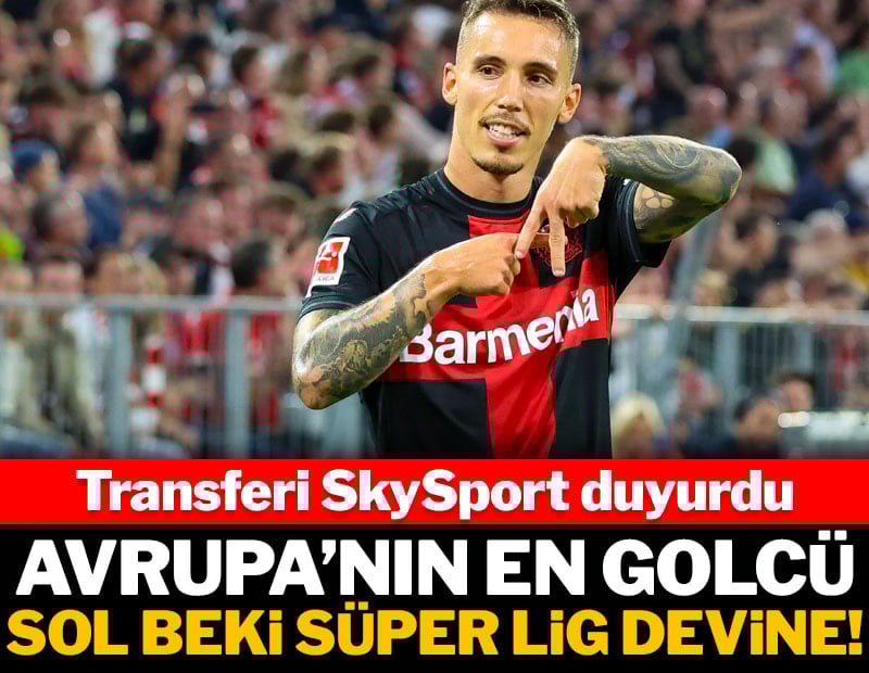 Avrupa'nın en golcü sol beki Beşiktaş'a! Alejandro Grimaldo ile anlaşıldı