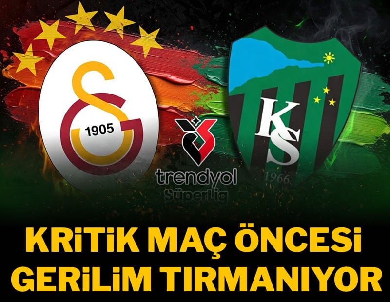 Galatasaray ile Kocaelispor arasındaki gerilim tırmanıyor
